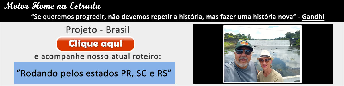 Rodando pelos estados PR, SC e RS