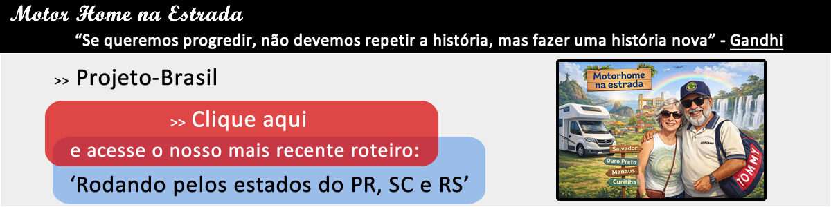 Rodando pelos estados PR, SC e RS